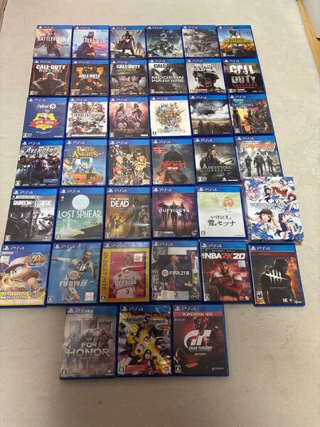 ゲームソフト まとめ売り PS4 ソフト