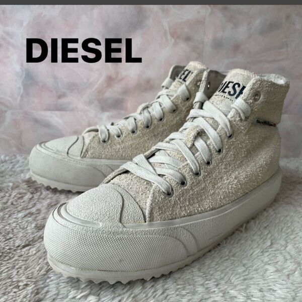 DIESEL ディーゼル PRINCIPIA カウレザー スウェード ミッドカット US8.5 26.5cm