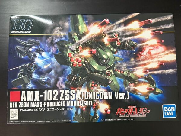 新品未開封 HGUC 1/144 AMX-102 ズサ (ユニコーンVer.) 機動戦士ユニコーンガンダム