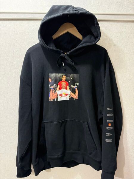 NIKE JORDAN x UNDEFEATED Hoodie パーカー XXL ブラック ナイキ ジョーダン