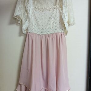 axes femme ドレスワンピースとボレロのセット M