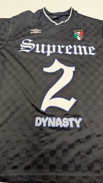 Supreme × Umbro サッカーシャツ 黒 ブラック コラボ
