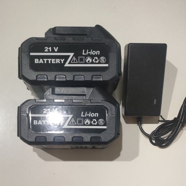 21Vバッテリー&充電器セット