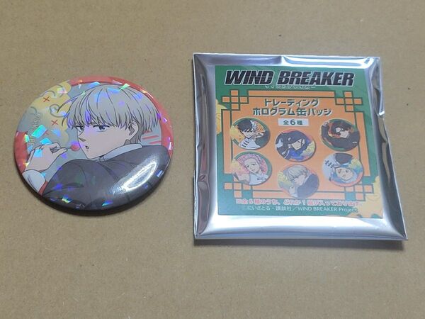 WIND BREAKER ウィンブレ チャイナアクション 缶バッジ 梶蓮