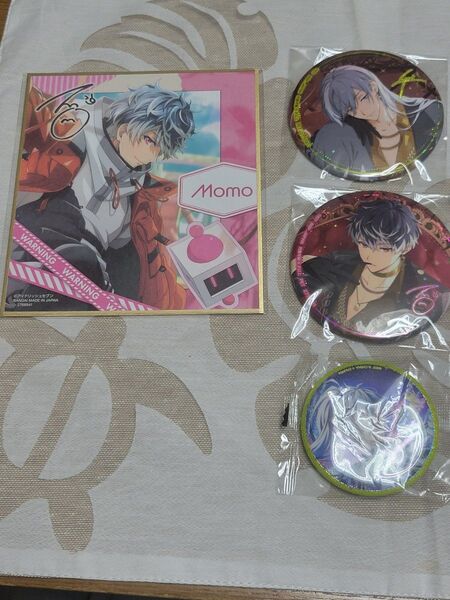 アイドリッシュセブン アイナナ Re:vale 色紙 缶バッジ