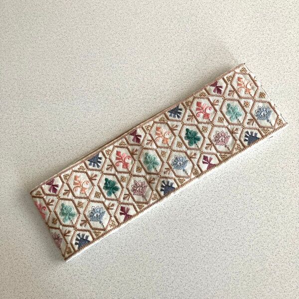 NO.20 インド刺繍リボン 1M