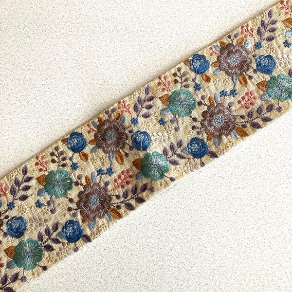 NO.18 インド刺繍リボン 1M