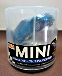 ダイドー デミタス☆MINIプルバックカーコレクション★04.MINI Cooper S(Union Jack)メタリックブルー★DyDo2012