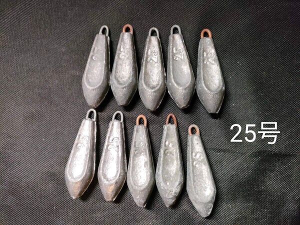 六角オモリ25号10個セット 六角 おもり