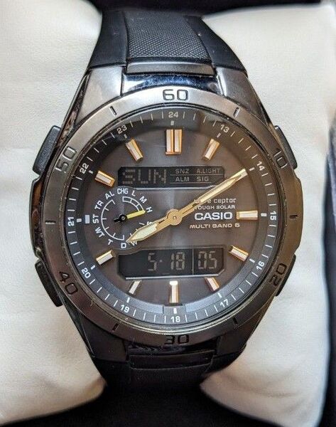 CASIO カシオ ウェーブセプター 電波ソーラーWVA-M650