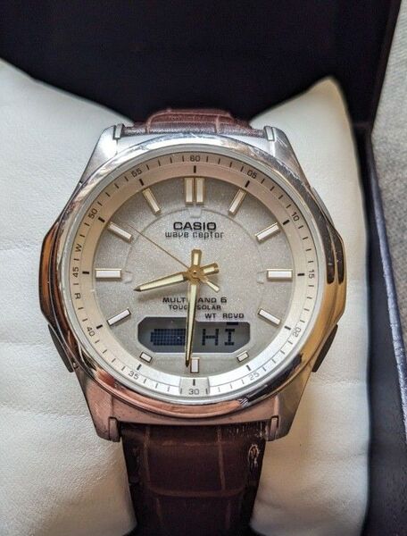 CASIO カシオウェ―ブセプター電波ソ―ラ―WVA-M630