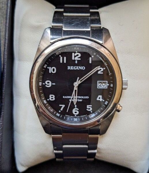 CITIZEN シチズン REGUNO電波ソ―ラ―H415-T017274(正常稼働品)