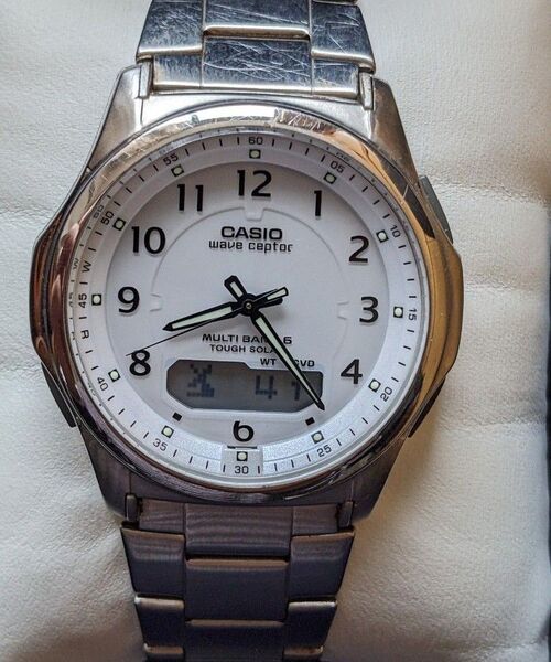13 CASIO カシオ ウェーブセプター 電波ソーラー WVA-M630