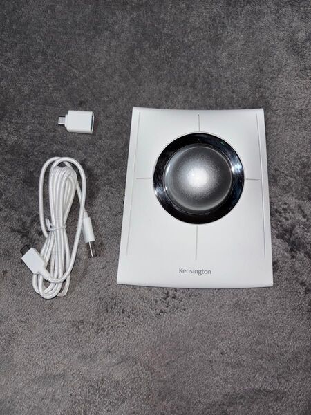 【美品】Kensington SlimBlade Pro トラックボール 白 数時間使用