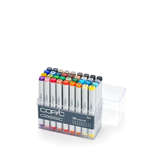 コピッククラシックセット 36本+12本 COPIC