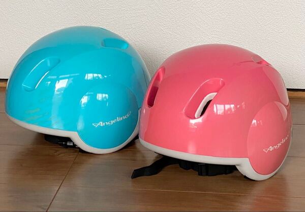 ブリヂストン BRIDGESTONE angelino 幼児 キッズ ヘルメット 1-6才 46-52cm 2個セット