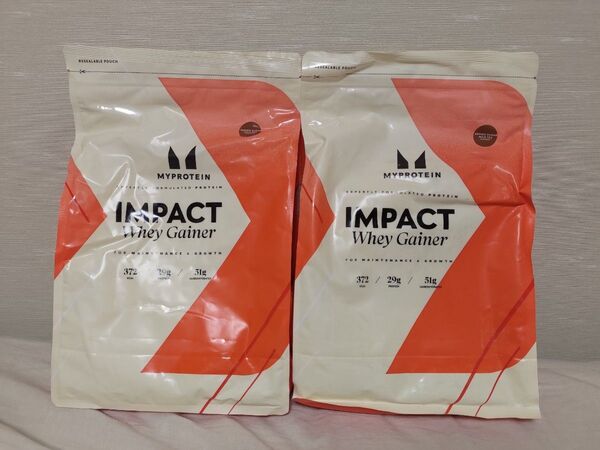 マイプロテイン(MYPROTEIN) Impact ウェイトゲイナー (黒糖ミルクティー, 2.5kg )2セット 5kg