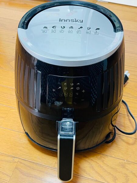 【美品】Innsky エアーフライヤー IS-AF003 ノンフライヤー ヘルシー調理に!