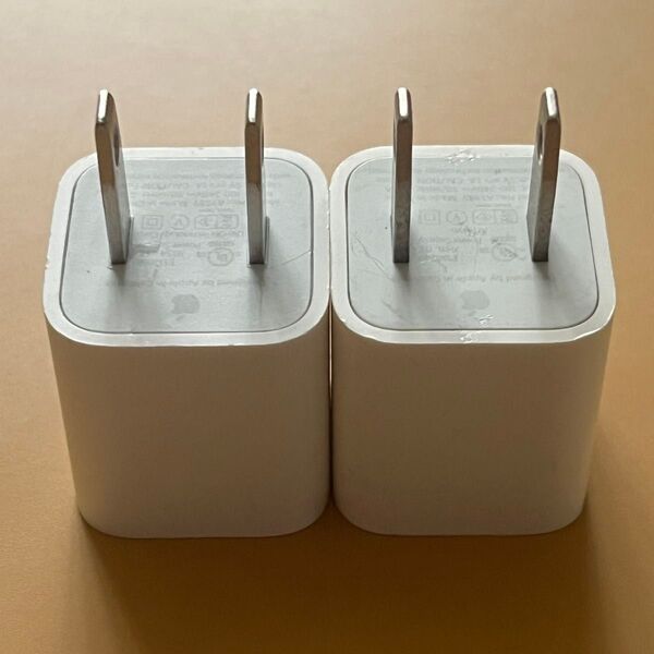 【純正】Apple USB充電器ACアダプター 2個セット【A1385】