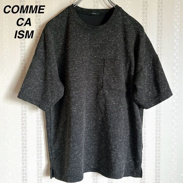 COMME CA ISM コムサイズム メンズ Tシャツ リネン トップス プルオーバー