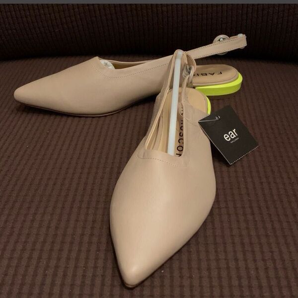 送料無料◆新品 fabio rusconi パンプス ear PAPILLONNER購入◆36サイズ ファビオルスコーニ タグ付き
