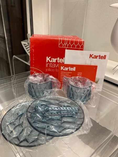 Kartellジェリーズファミリーコーヒー スプーン付きカップ2個セット