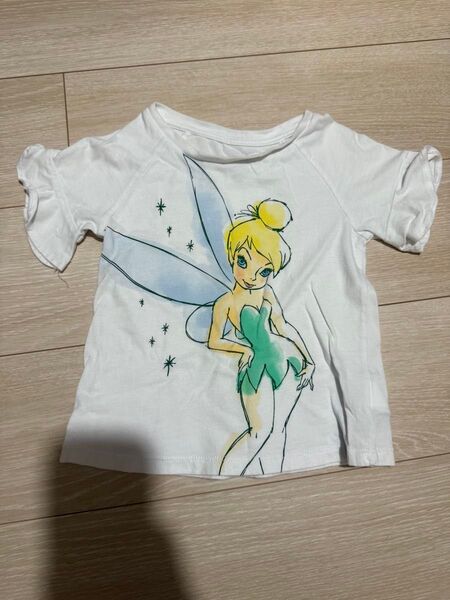 GAP Tシャツ ティンカーベル ディズニー 半袖 95cm キッズ ベビー 2year