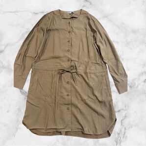 美品ユニクロ レーヨンワンピース