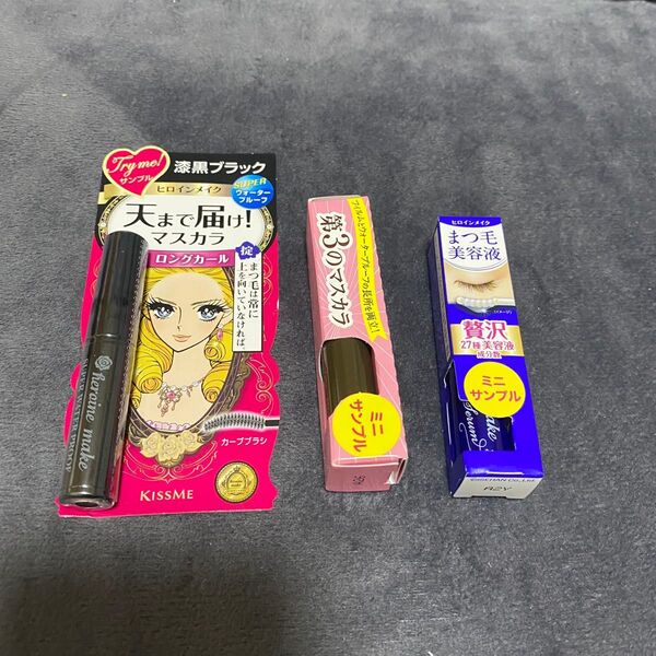 KISSME ロングカールマスカラ ヒロインメイク ミニサイズ まつ毛美容液