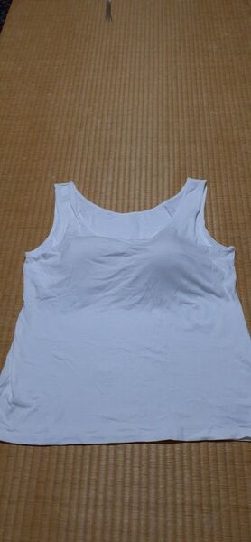 新品大きいサイズブラトップキャミソール 白