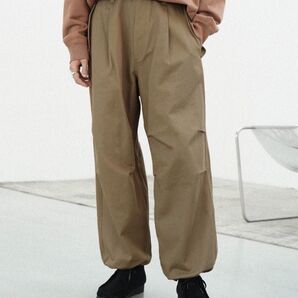 【Sサイズ 美品】HEAVY GABA LOOSE FATIGUE PANTS
