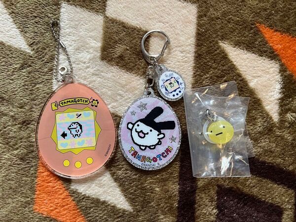 たまごっち アクリルキーホルダー ガチャなど3点セット みみっち まるっち めじるしアクセサリー