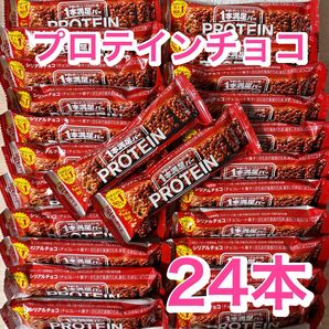 【24本】一本満足バー プロテインチョコ プロテイン15g シリアルチョコ味