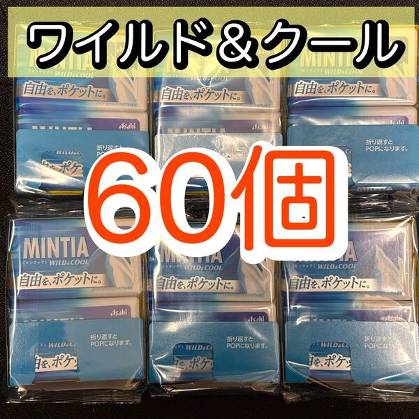 【60個】 ミンティア ワイルド&クール WILD&COOL シュガーレス