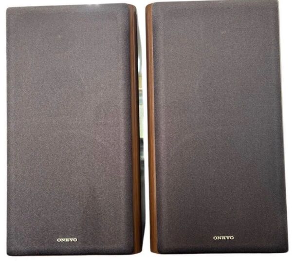 【中古】ONKYO オンキョー D-66RX スピーカー ペア セット