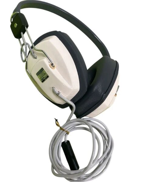 【中古】SANYO E-700 ダイナミックステレオヘッドホン