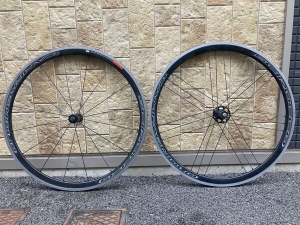 Campagnolo カンパニョーロ SCIROCCO シロッコ シマノフリー9s C17リムブレーキ クリンチャー 前後セット