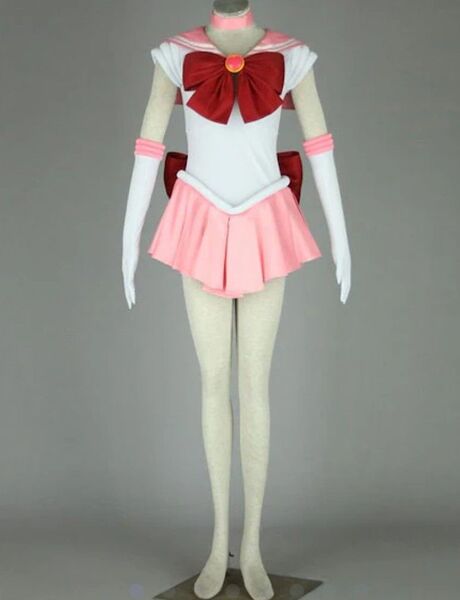 セーラーちびムーン コスプレ衣装☆ブーツ付き