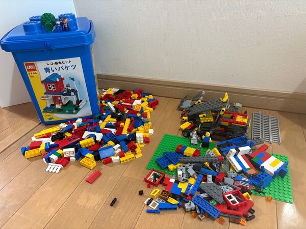 中古 LEGO 各種混合 青いバケツ 7335ほ他 セット