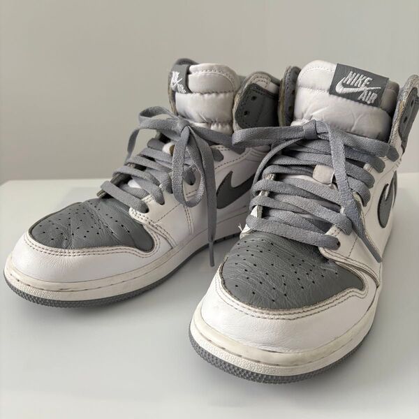 ナイキ エアジョーダン1 ハイ OG ステルス 24.5cm AIR JORDAN スニーカー MID HIGH NIKE