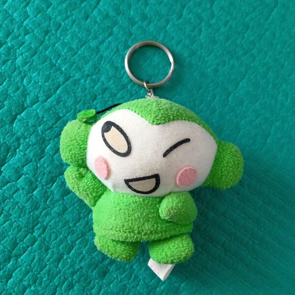 レア非売品景品用 NHKやんちゃるモンちゃぬいぐるみキーホルダー