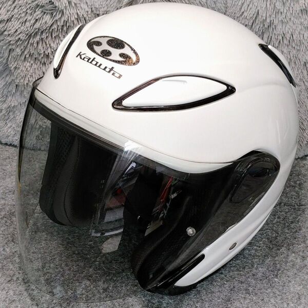 【2014年製|ほぼ未使用】OGK KABUTO AVAND2 Lサイズ|ジェットヘルメット|アヴァンド2|セミスモークシールド