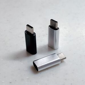 LightningからType-C 変換アダプター ライトニング タイプC急速充電 データ転送