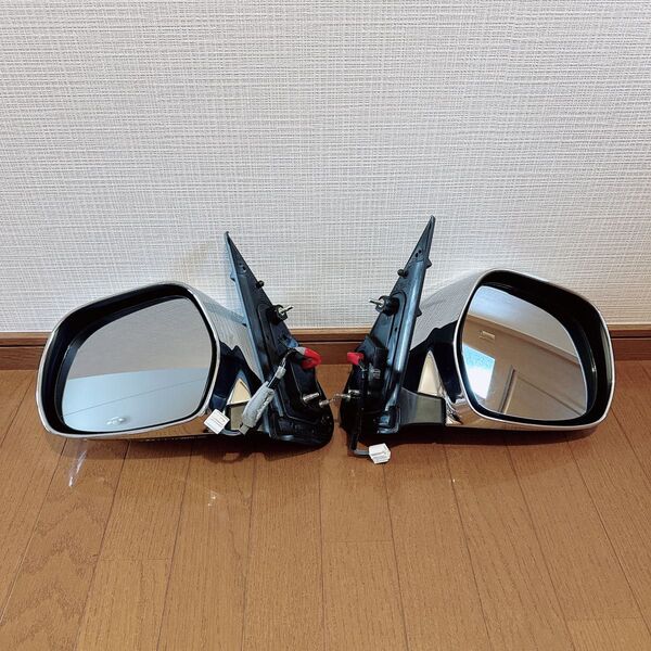トヨタ ハイエース スーパーGL 純正 ドアミラー 左右セット