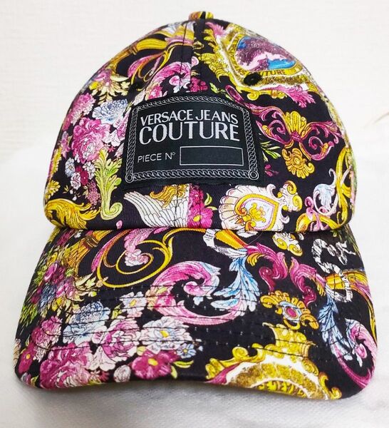VERSACE ヴェルサーチェ キャップ 帽子 カラフル バロック ハット レア