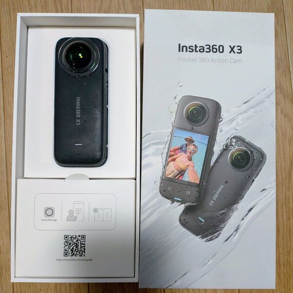 Insta360 X3 360度アクションカメラ 中古現状品