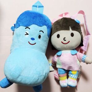 【2種類セット】みいつけた!スイちゃん&コッシーぬいぐるみリュック