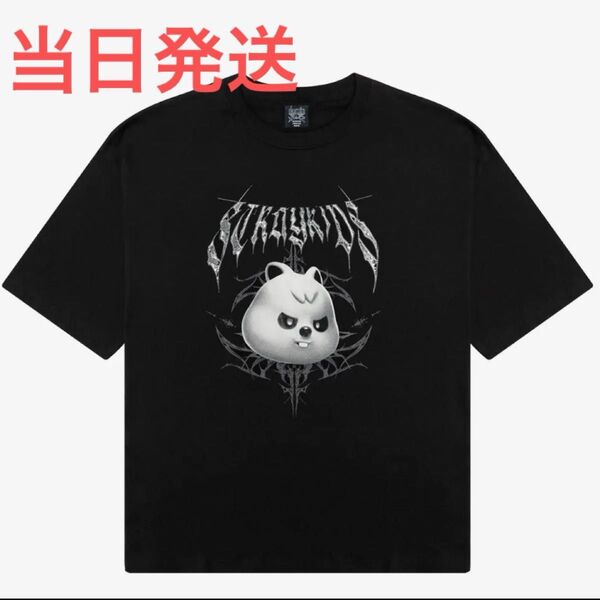 StrayKids スキズ EVIL 闇 SKZOO Tシャツ ハン クオッカ 闇Tシャツ