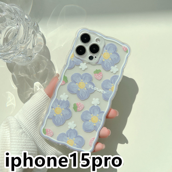 iphone15proケース カーバー TPU 可愛い お洒落 韓国 軽い ケース 耐衝撃 高品質158