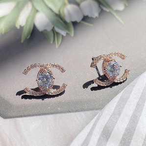 CZダイヤピアス 両耳セットs925 ピアス プレゼント 誕生日 結婚式 記念日 ゴールド1